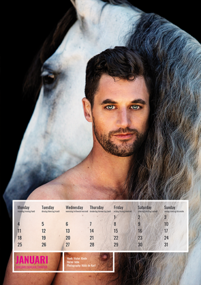 Horse and Hunk Kalender 2021 – Bild 2