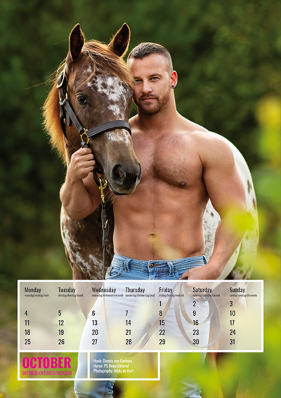 Horse and Hunk Kalender 2021 – Bild 11