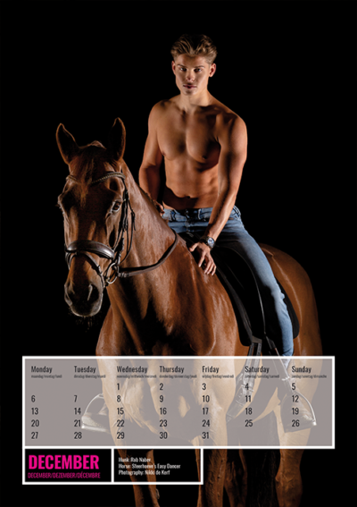 Horse and Hunk Kalender 2021 – Bild 13