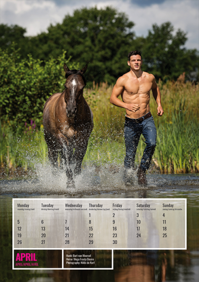 Horse and Hunk Kalender 2021 – Bild 5
