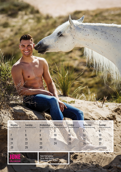 Horse and Hunk Kalender 2021 – Bild 7