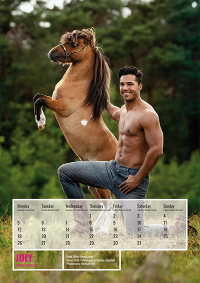 Horse and Hunk Kalender 2021 – Bild 8