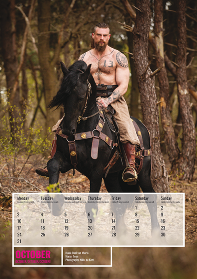 Horse and Hunk kalender 2022 – Bild 11