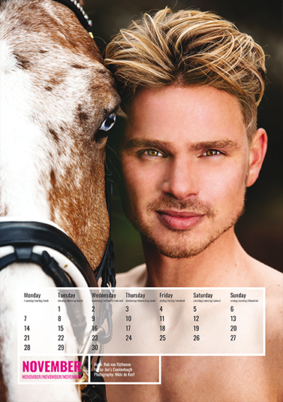 Horse and Hunk kalender 2022 – Bild 12