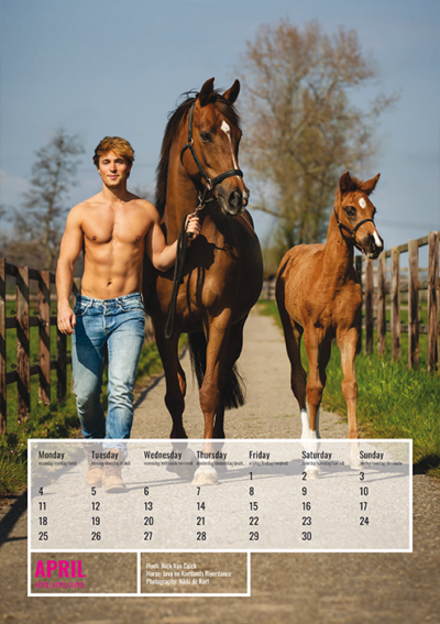 Horse and Hunk kalender 2022 – Bild 5
