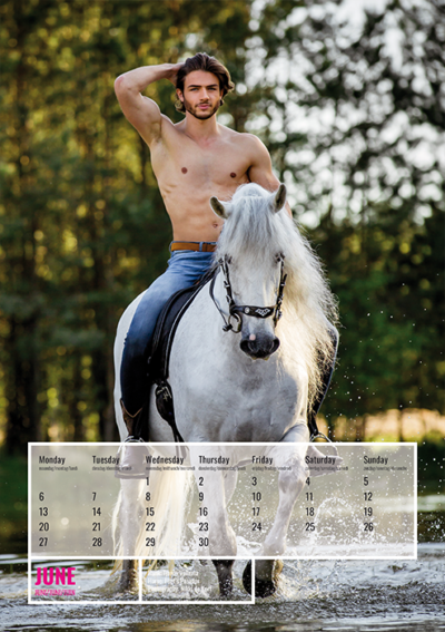 Horse and Hunk kalender 2022 – Bild 7