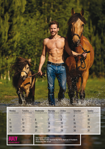 Horse and Hunk kalender 2022 – Bild 8