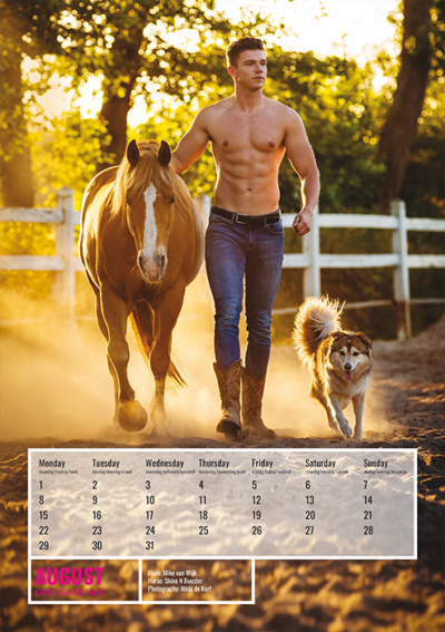 Horse and Hunk kalender 2022 – Bild 9