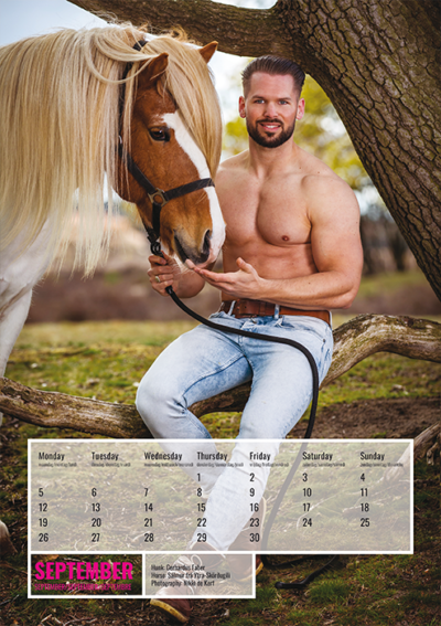 Horse and Hunk kalender 2022 – Bild 10