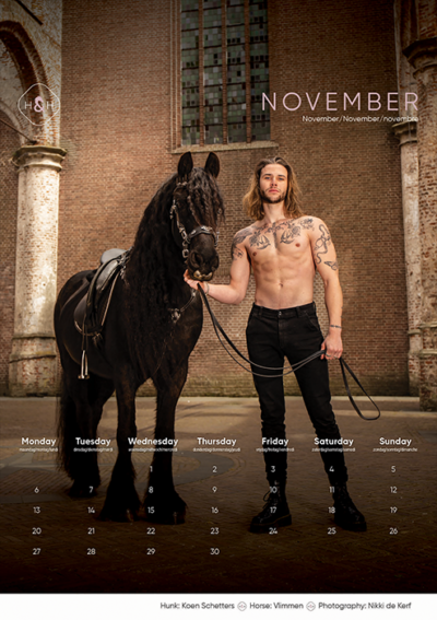 Horse and Hunk kalender 2023 – Bild 12