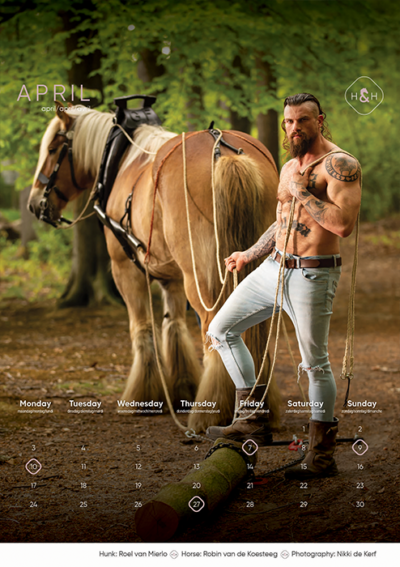 Horse and Hunk kalender 2023 – Bild 6