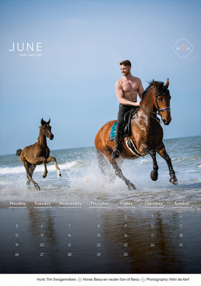 Horse and Hunk kalender 2023 – Bild 8