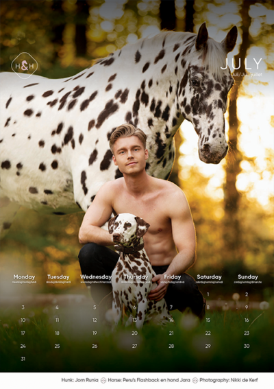 Horse and Hunk kalender 2023 – Bild 9