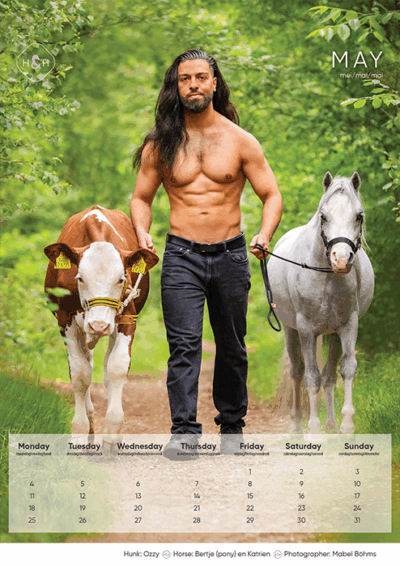 Horse and hunk kalender 2026 – Bild 9