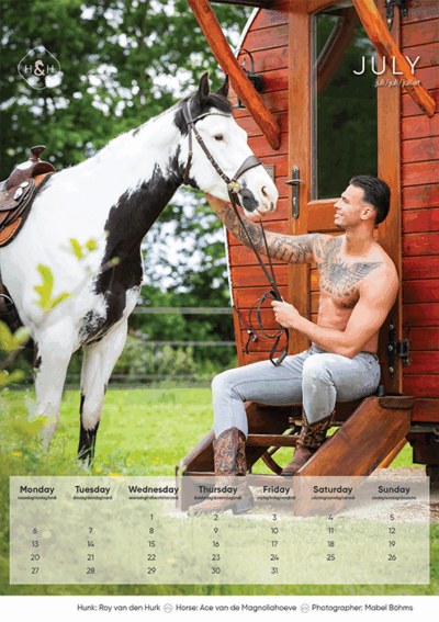 Horse and hunk kalender 2026 – Bild 7