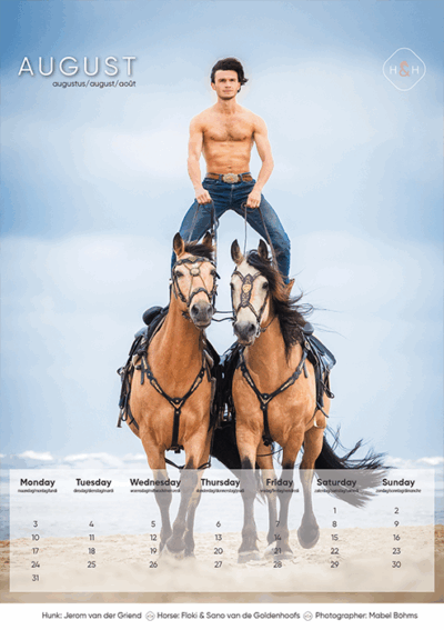 Horse and hunk kalender 2026 – Bild 6