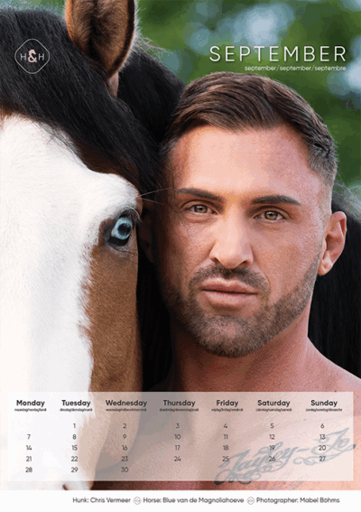 Horse and hunk kalender 2026 – Bild 5