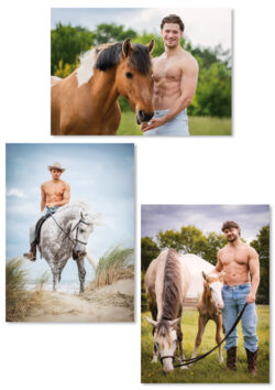 Postkarten Horse and Hunk 2026