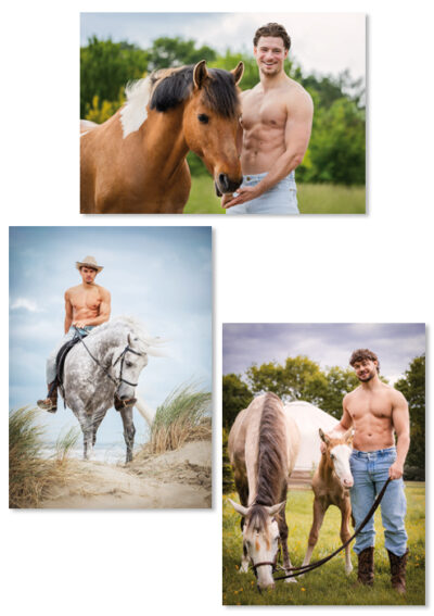 Postkarten Horse and Hunk 2026